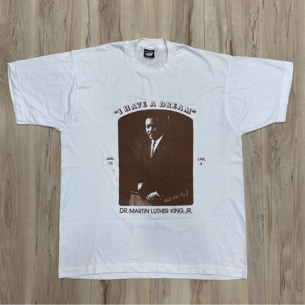 Vintage MLK I have a Dream single stitched shirt size XL